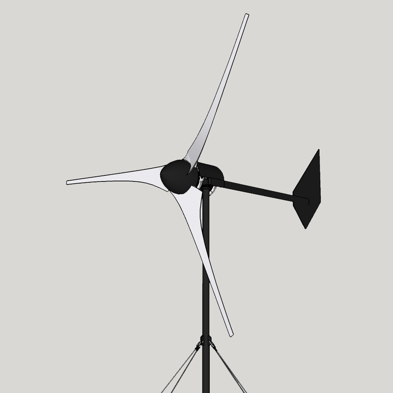 Horizontal axis wind turbine (HAWT)